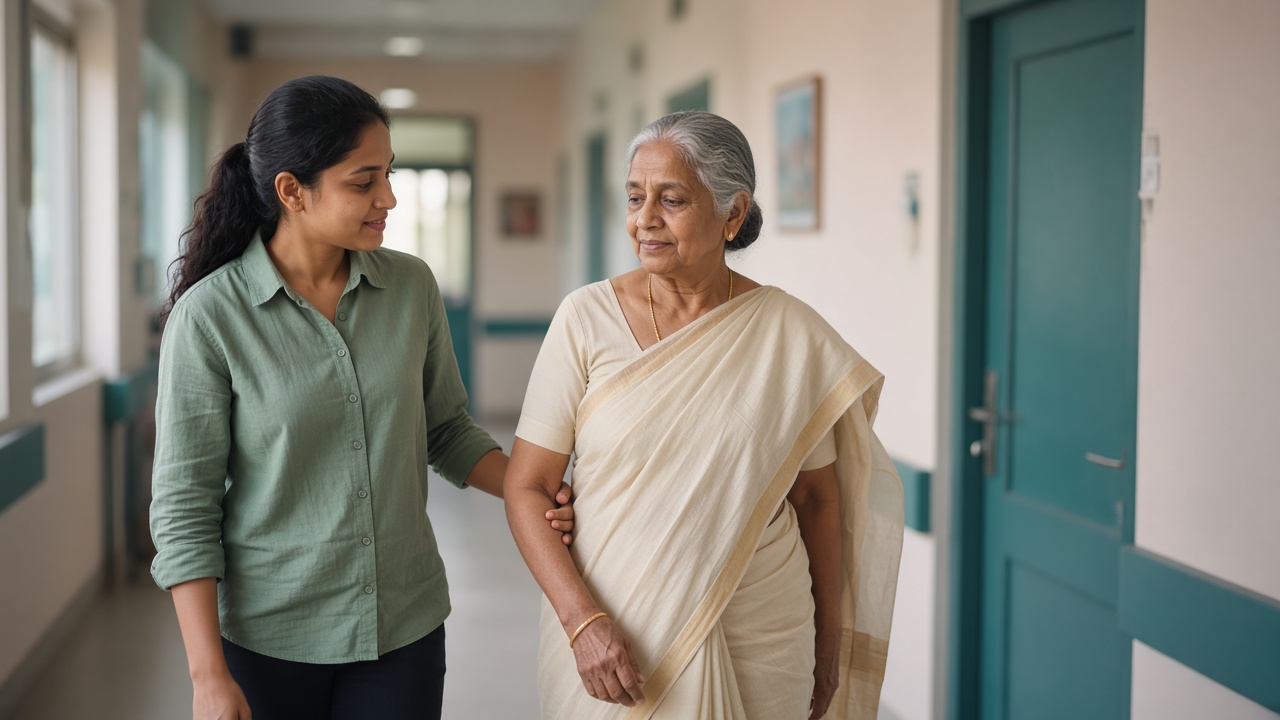 A hospital visit you don't want to do alone